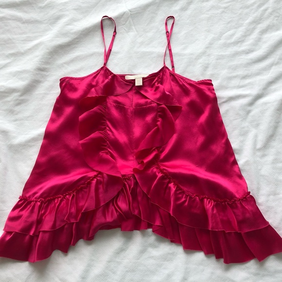 Banana Republic Tops - ❤️ Banana Republic Heritage collection silk satin party top with ruffles.